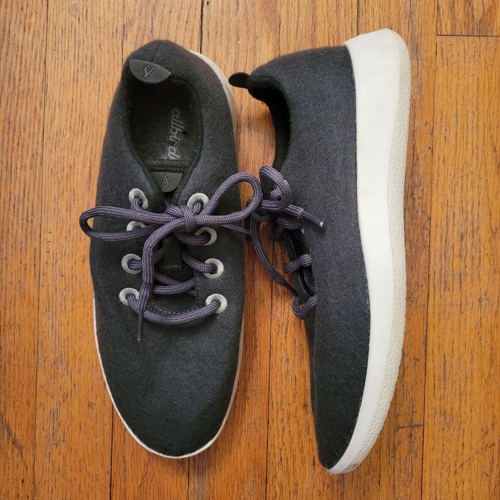 Allbirds 9 Wool Runner Green Merino‎ Sneakers Athleisure Earthy Granola Outdoors